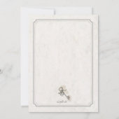 Faire-part Clé de mon cœur Annonce de nouvelle maison (Dos)