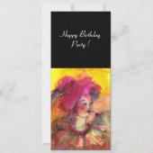 FAIRE-PART CLOWN PINKY (Dos)