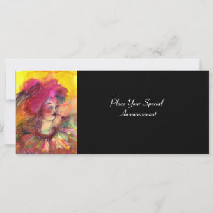 FAIRE-PART CLOWN PINKY