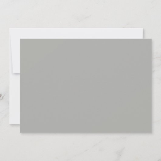 Faire-part Code postal personnalisé Ajouter des détails Nous  (Dos)