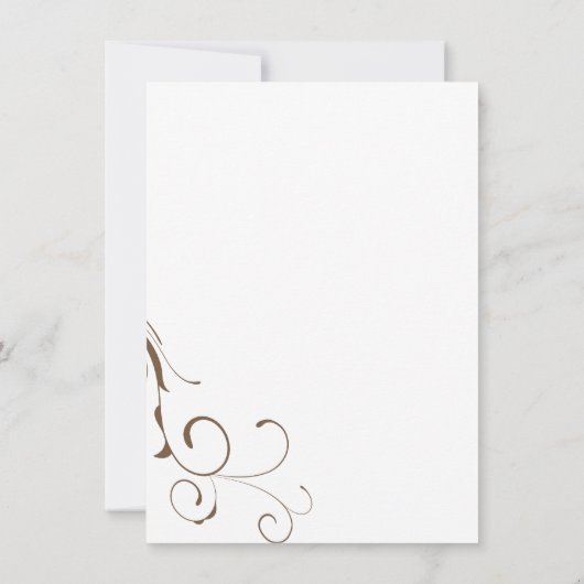 Faire-part Coeurs saignants rouges Fleurs Mariage / Elopement (Dos)