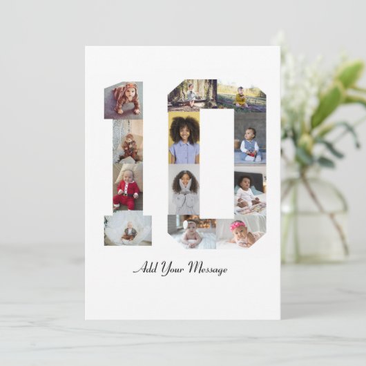 Faire-part Collage photo numéro 10 (Debout devant)