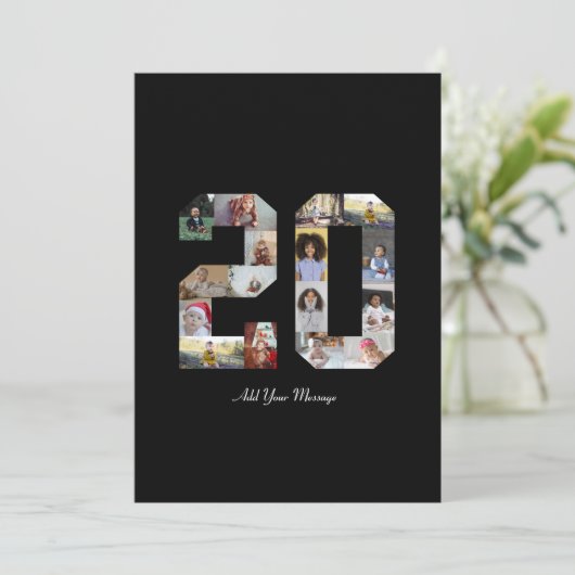 Faire-part Collage photo numéro 20 (Debout devant)
