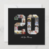 Faire-part Collage photo numéro 20 (Devant)