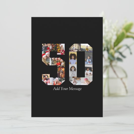 Faire-part Collage photo numéro 50 (Debout devant)