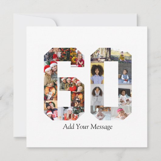 Faire-part Collage photo numéro 60 (Devant)