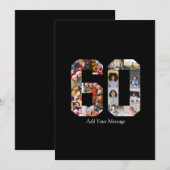 Faire-part Collage photo numéro 60 (Devant / Derrière)
