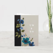 Faire-part Collection d'invitations florales mariages (Dos)