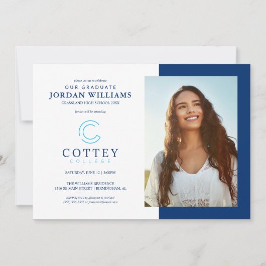 Faire-part Collège Cottey (Devant)