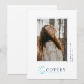 Faire-part Collège Cottey (Devant / Derrière)