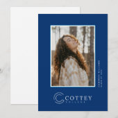 Faire-part Collège Cottey (Devant / Derrière)