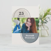 Faire-part Collège photo moderne Couleurs d'automne (Debout devant)