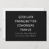 Collègue qui part Colleague qui part Drôle Nouvel 