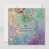 FAIRE-PART COLOMBINA / MARDI GRAS MASQUERADE BALL (Dos)