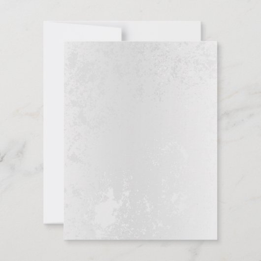 Faire-part Composition des White and Blue Butterflies (Dos)