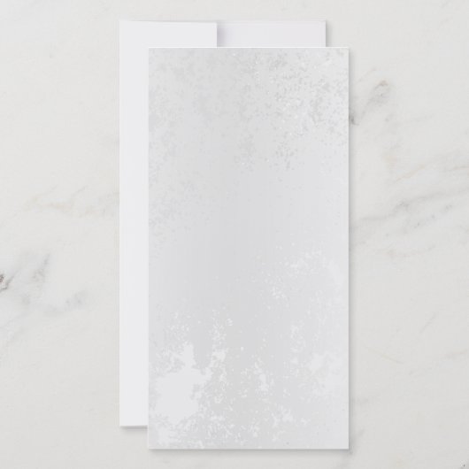 Faire-part Composition des White and Blue Butterflies (Dos)