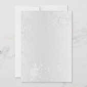 Faire-part Composition des White and Blue Butterflies (Dos)