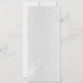 Faire-part Composition des White and Blue Butterflies (Dos)