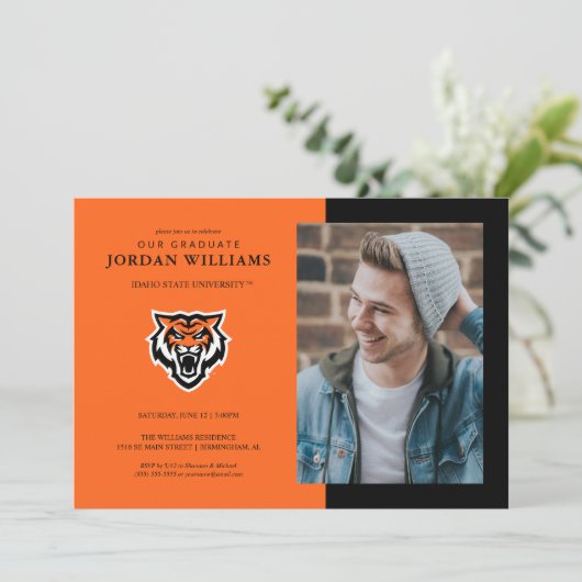 Faire-part Conception de l'esprit des Bengals de l'Université (Debout devant)