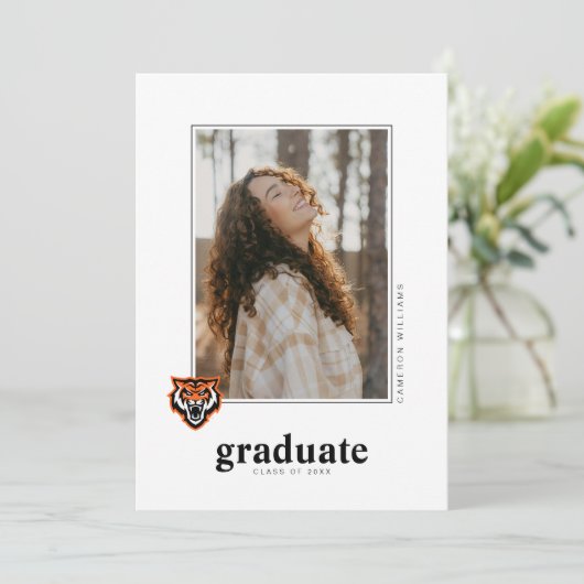 Faire-part Conception de l'esprit des Bengals de l'Université (Debout devant)