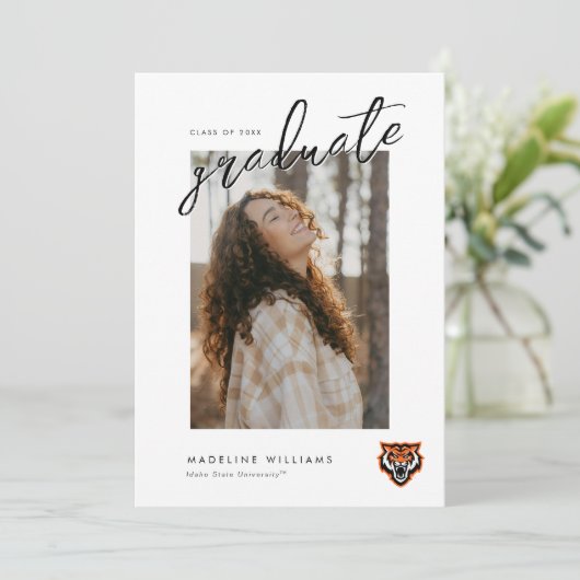 Faire-part Conception de l'esprit des Bengals de l'Université (Debout devant)