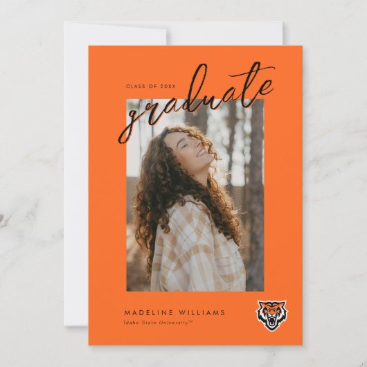 Faire-part Conception d'esprit des Bengals de l'Université d' (Devant)