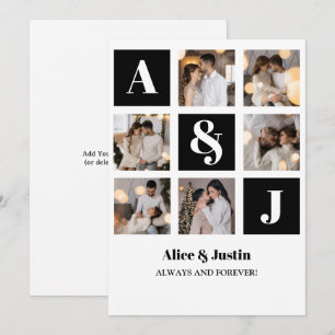 Faire-part Concevez Votre Propre Collage de 6 Photos