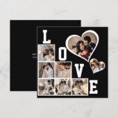 Faire-part Concevez votre propre collage de 8 photos (Devant / Derrière)