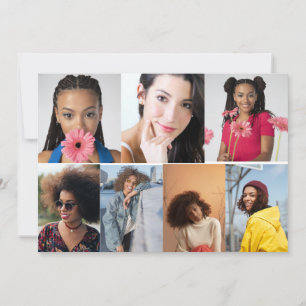 Faire-part Concevez votre propre collection de 7 photos