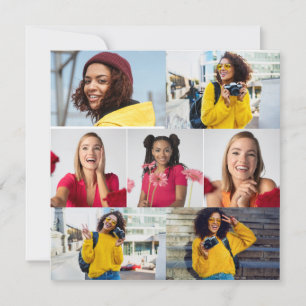 Faire-part Concevez votre propre collection de 7 photos