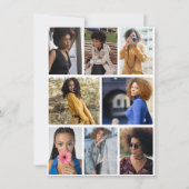 Faire-part Concevez votre propre collection de photos 8 (Devant)