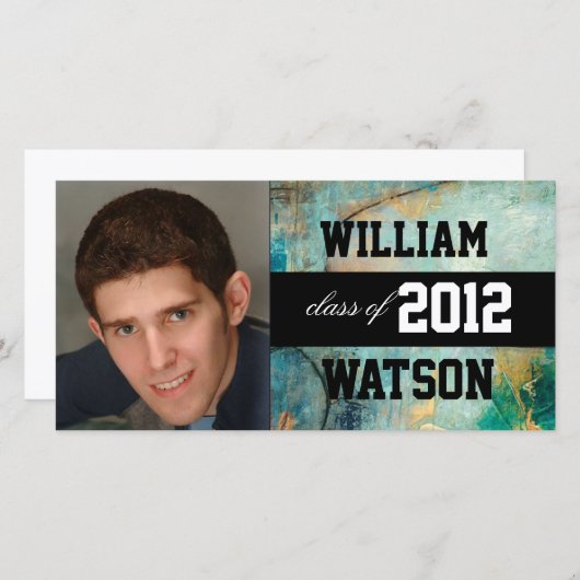 Faire-part cool (Devant / Derrière)