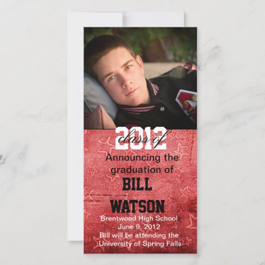 Faire-part cool (Devant)