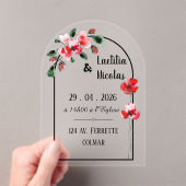 Faire-part "Coquelicots" (In situ (ordinateur de poche))