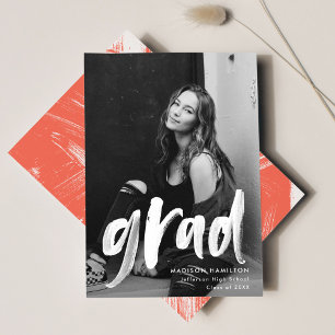 Faire-part Corail   Brochures Abstraites Diplôme photo