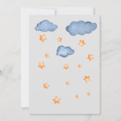 Faire-part Couleur d'aquarelle du monde bonjour (Dos)