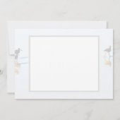 Faire-part Courir des bécasseaux sur Hilton Head Beach Sympat (Dos)