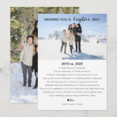 Faire-part Covid Christmas Card, Quarantine Holiday Card (Devant / Derrière)