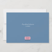 Faire-part Crawling Baby Reflection Annonces de naissance (Dos)