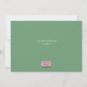 Faire-part Crawling Baby Reflection Annonces de naissance (Dos)