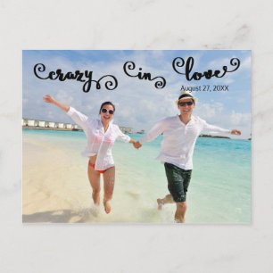 Faire-part Crazy in Love - Enregistrer la carte postale