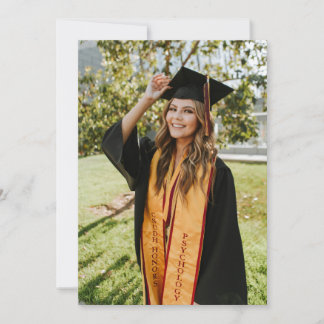 Faire-part Create Your Own Custom Graduate Photo