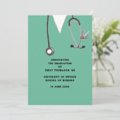 Faire-part Creative Nursing School Graduation (Debout devant)