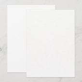 Faire-part Créez Votre Propre (Devant / Derrière)