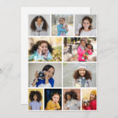 Faire-part Créez votre propre collection photo 11 (Devant / Derrière)