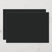 Faire-part Créez votre propre personnalisation (Devant / Derrière)