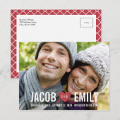 Faire-part CUPID Enregistrer la carte postale Date (Devant / Derrière)