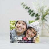 Faire-part CUPID Enregistrer la carte postale Date (Debout devant)