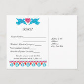 Faire-part Customisé Enregistrer la carte postale Date (Dos)