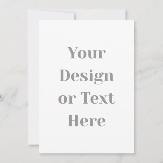Faire-part Customizable Your Design or Text Here Personalized (Devant)